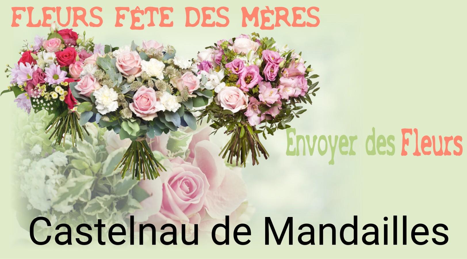 Bouquet de Fête des Mères livré à Castelnau-de-Mandailles