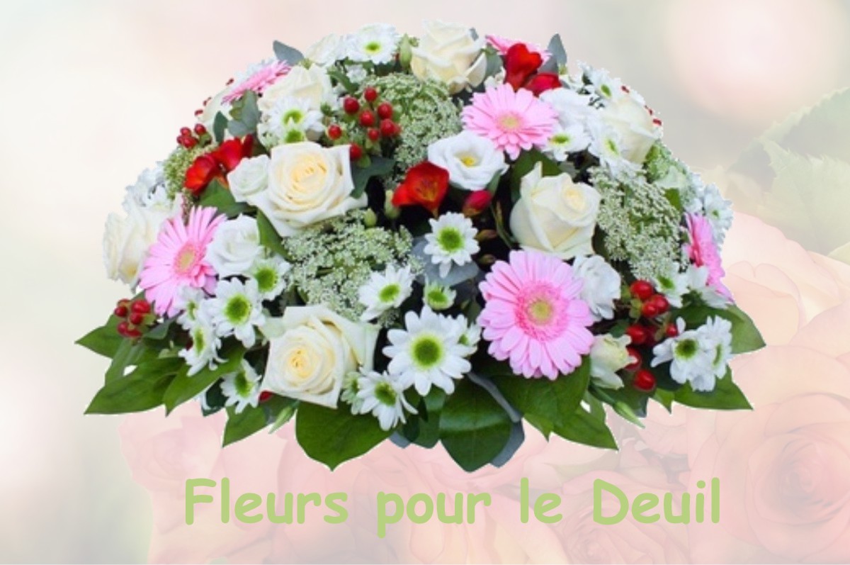 fleurs deuil CASTELNAU-DE-MANDAILLES